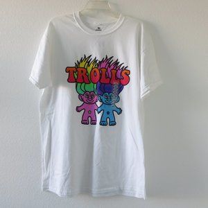 (#I) Trolls T-shirt,  Good Luck Trolls Size Large